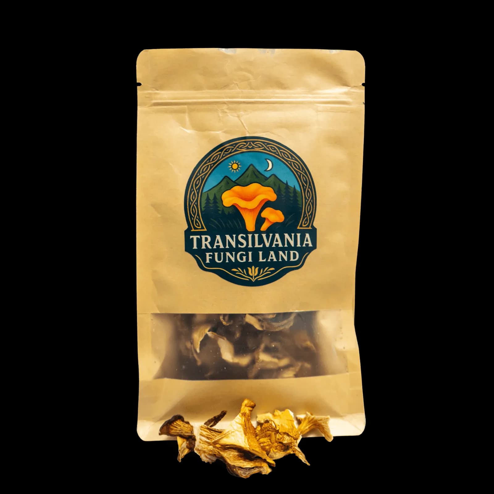 100% Szárított Rókagomba (Cantharellus cibarius)